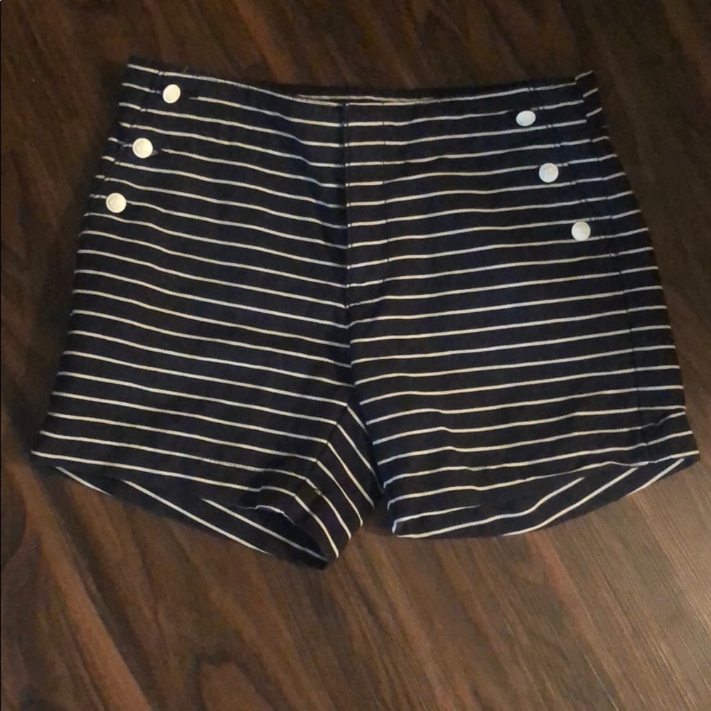 Tommy Hilfiger Sailor Shorts Navy & White Size 2